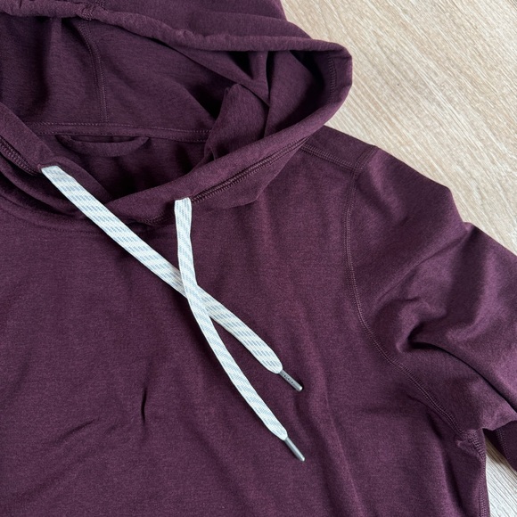 Vuori halo essential hoodie pullover dreamknit S cerise heather - Picture 7 of 7